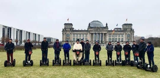 Standard self-balancing scooter Tour from Hotel Hilton Complex Berlin
