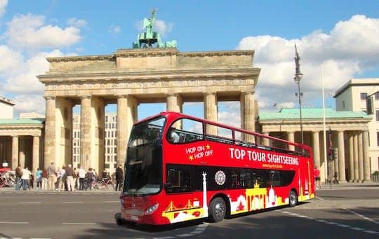 Walking tour and hop-on hop-off bus tickets in Berlin