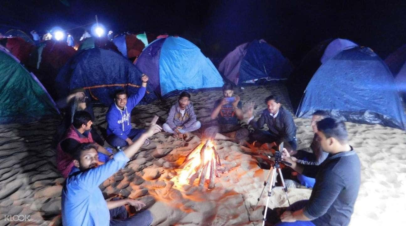 Alibaug Beach Camping and Movie Under The Sky in Mumbai3