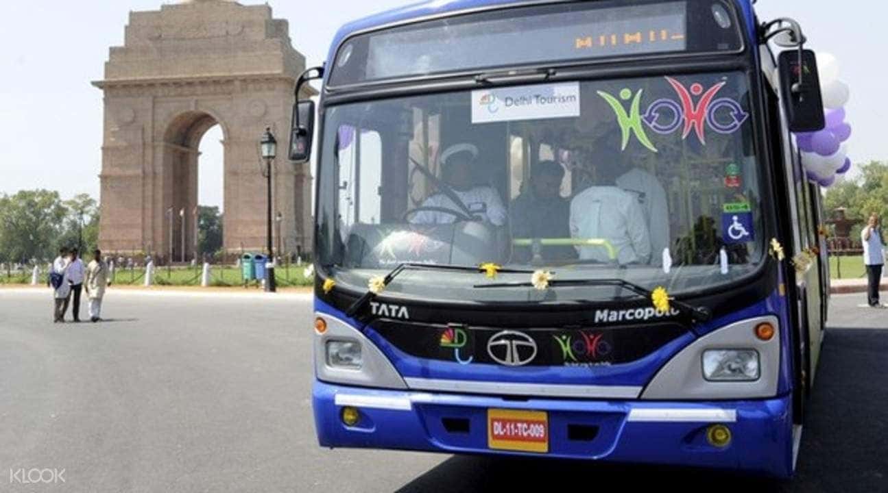 Delhi Hop On Hop Off Sightseeing Bus Tour2