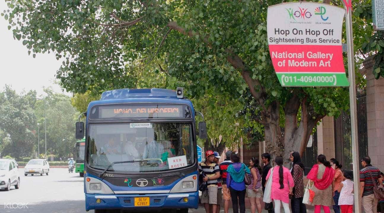 Delhi Hop On Hop Off Sightseeing Bus Tour1