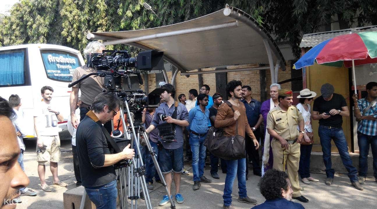 Live Filming at Cine Classic Studio Tour3
