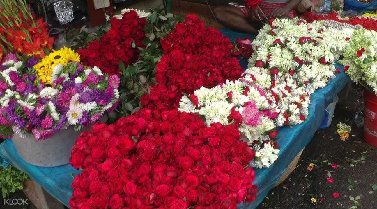Mallick Ghat Flower Market Morning Walk Tour1