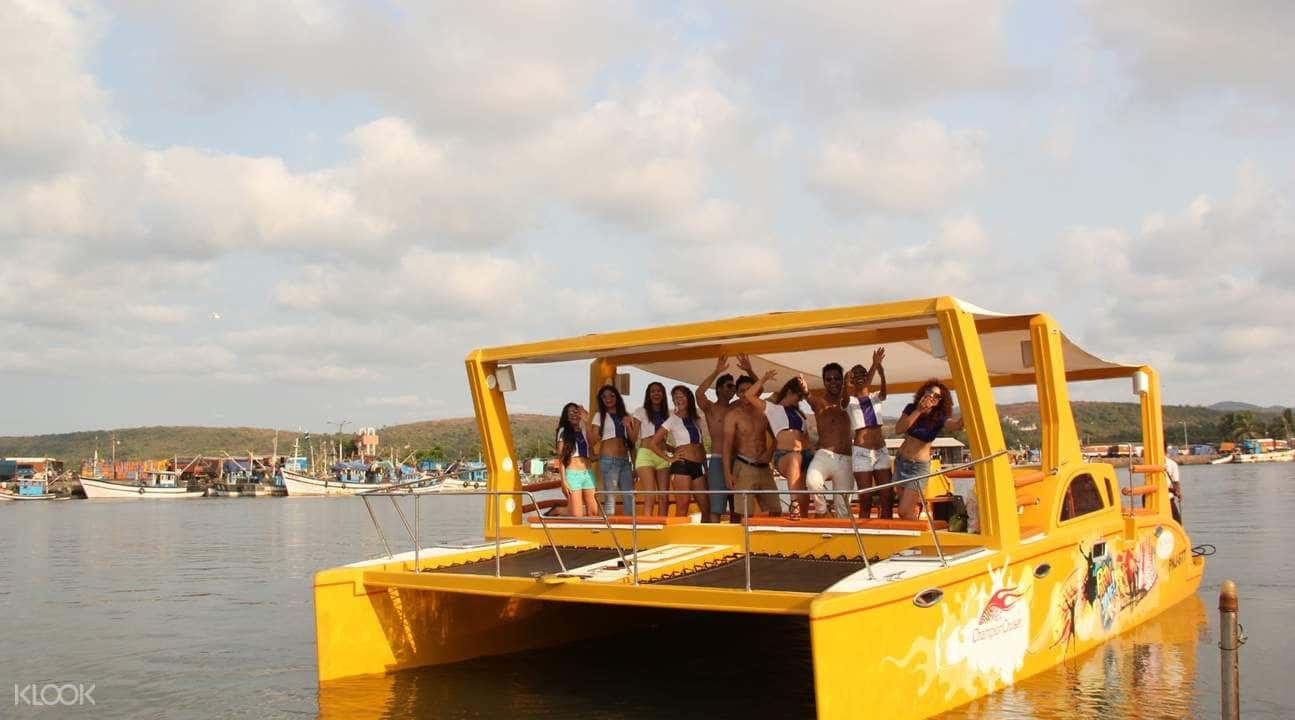 Mandovi River Party Cruise with Island Hopping in Goa1
