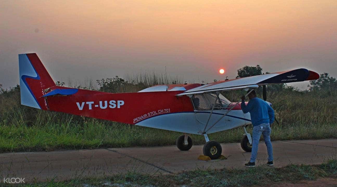 Microlight Flying in Bangalore3