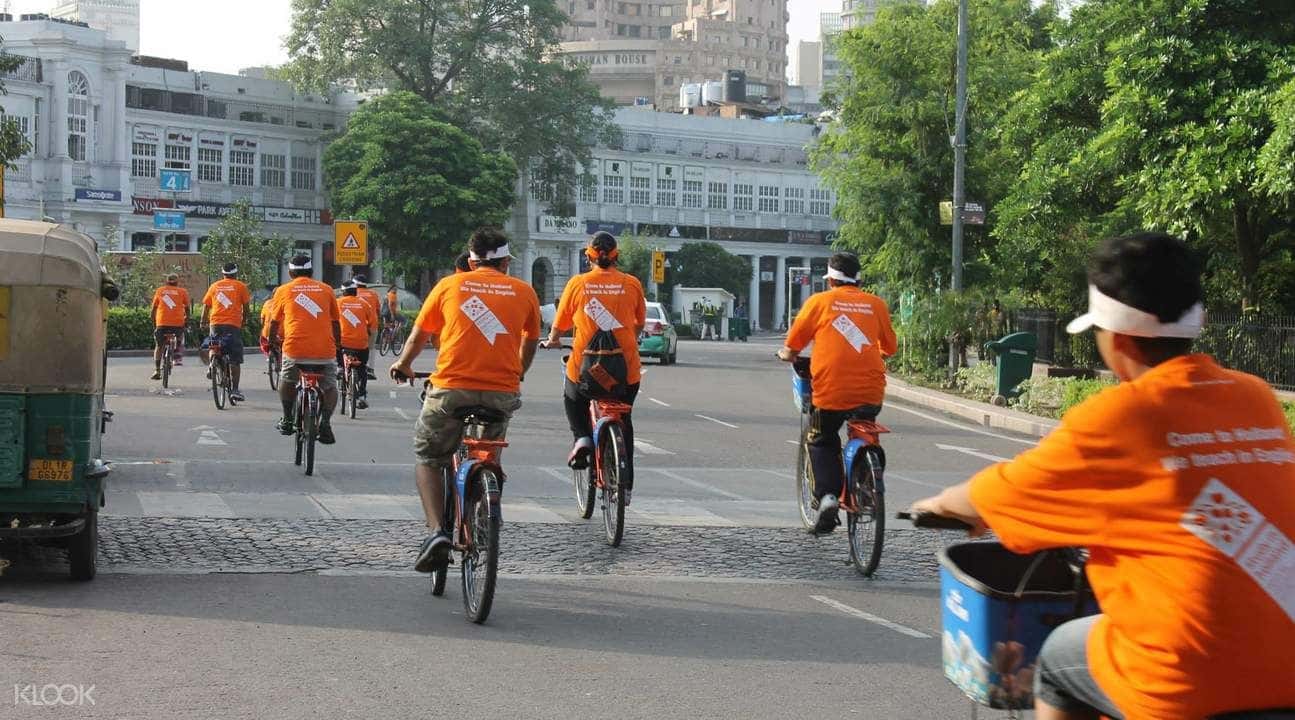 New Delhi Morning Cycling Tour1
