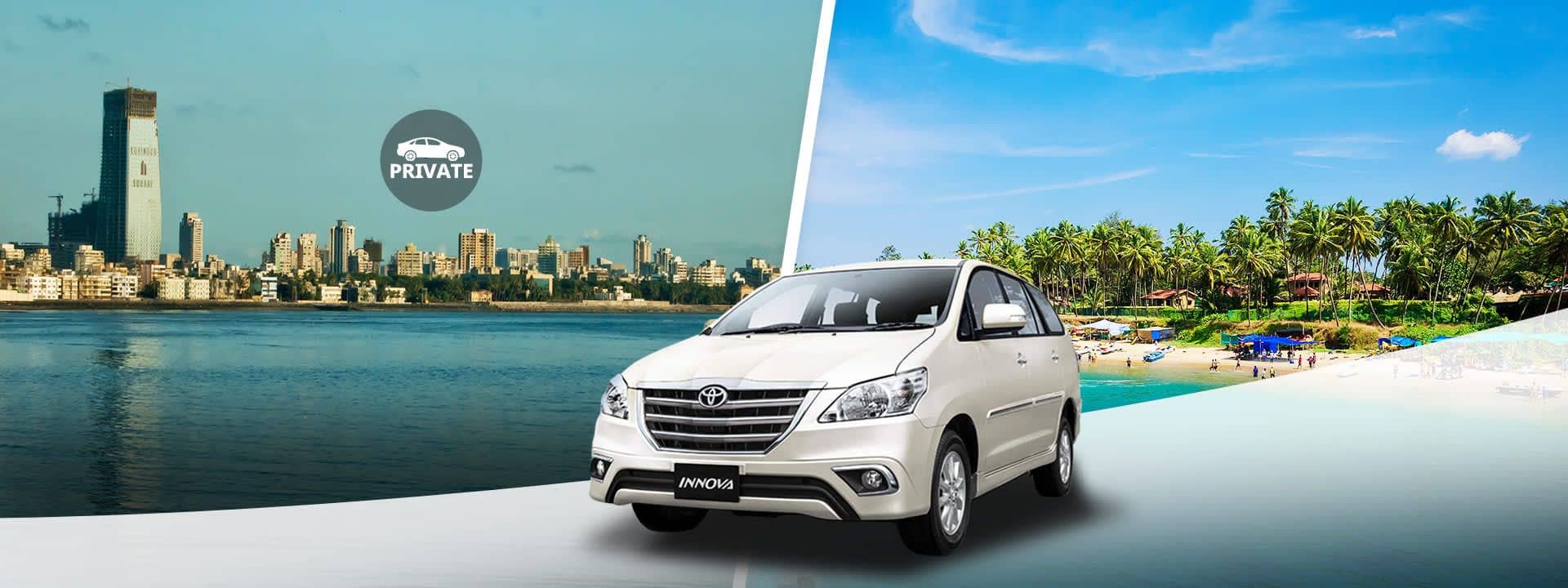 Private City Transfer from Mumbai to Goa