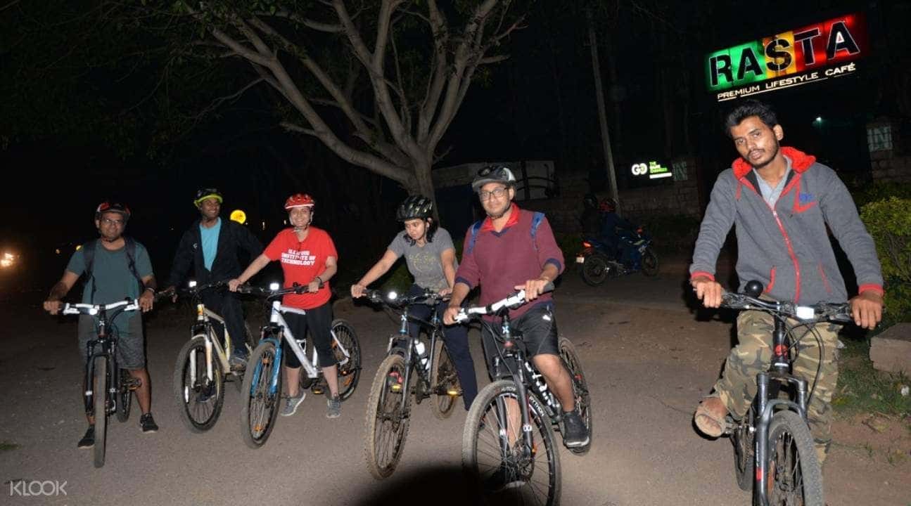 Rasta Cafe Midnight Cycling Experience in Bangalore2