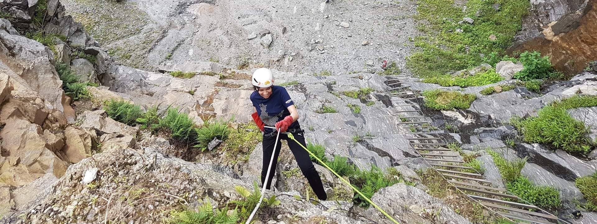 Rock Climbing and Rappelling in Coorg