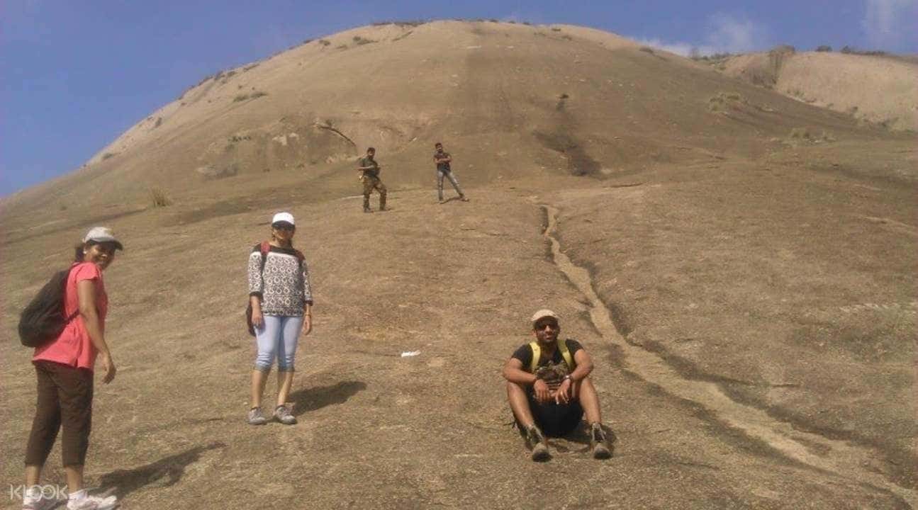 Savandurga Sunrise Trek with Manchanabele Dam Water Sports from Bangalore1
