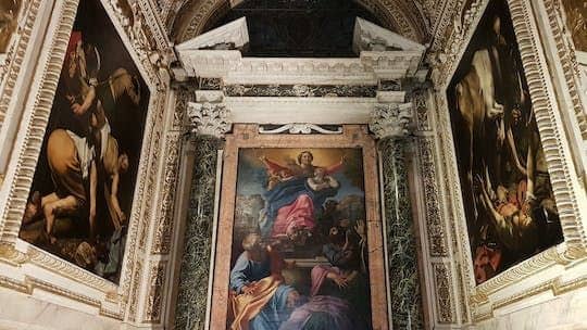 Walking tour in the footsteps of Caravaggio