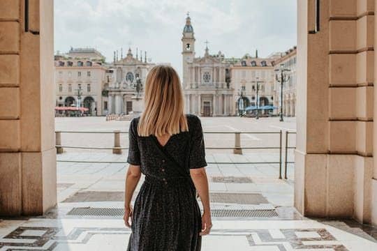 Women of Turin historic center walking tour