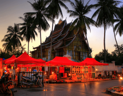 Luang Prabang Evening Street Eat Private Guided Tour
