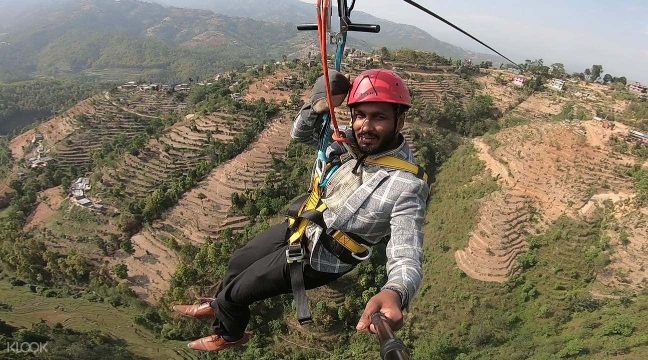 Dhulikhel Zip Line Experience from Kathmandu3