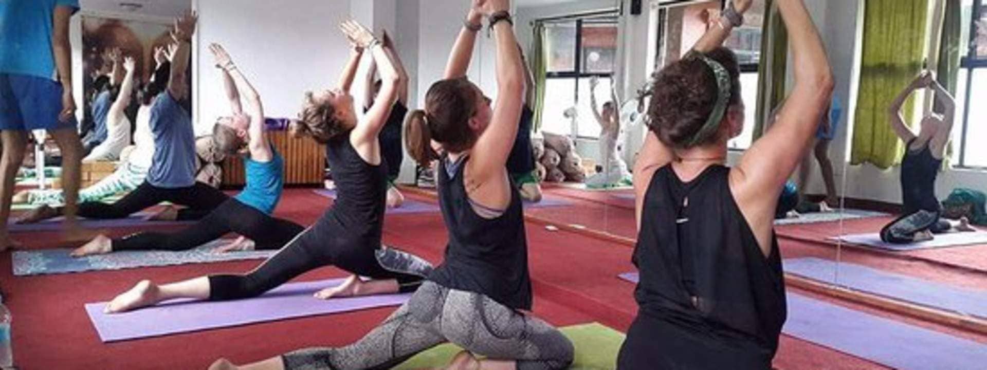 Mandala Studio Yoga Session in Kathmandu