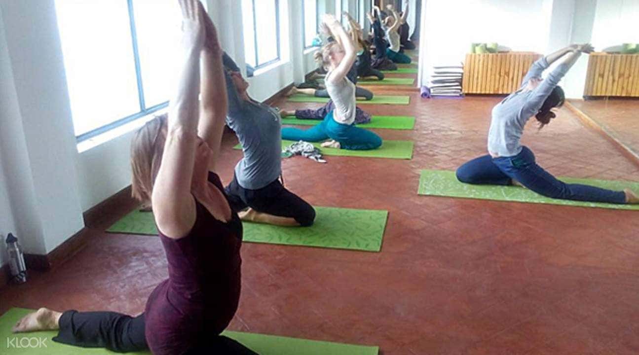 Mandala Studio Yoga Session in Kathmandu2