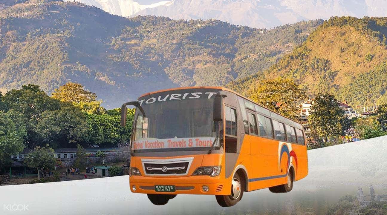Shared Tourist Bus Transfers from Kathmandu to Pokhara1