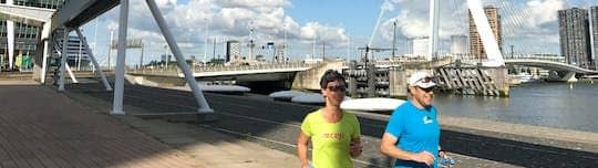 Private Early Bird Business Running tour in Rotterdam