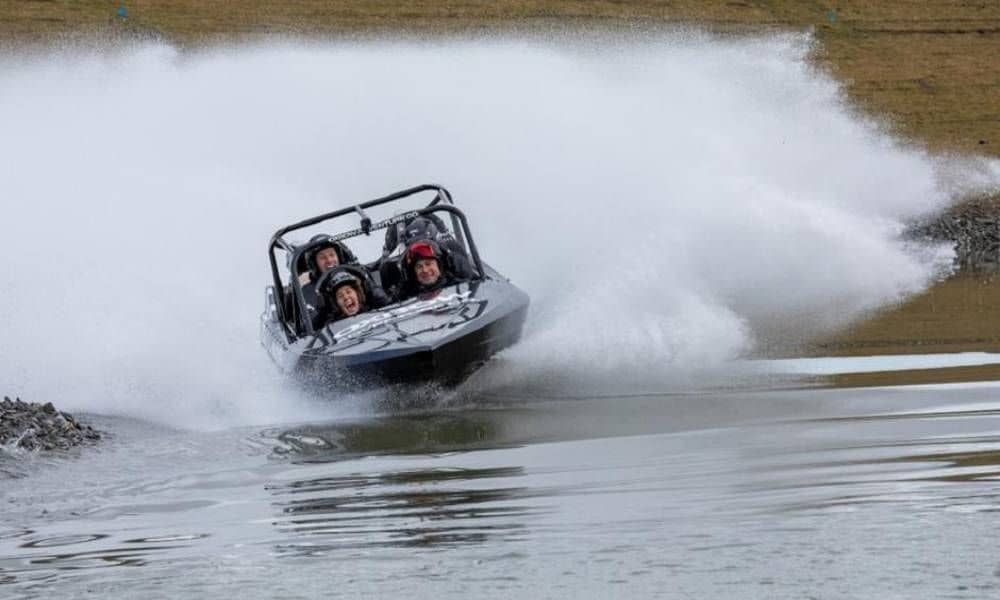 Epic Duo Jet Sprint Boat and Clay Bird Shooting