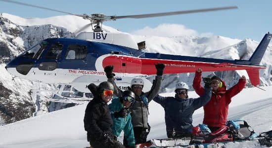 Mount Cook Heli skiing from Queenstown
