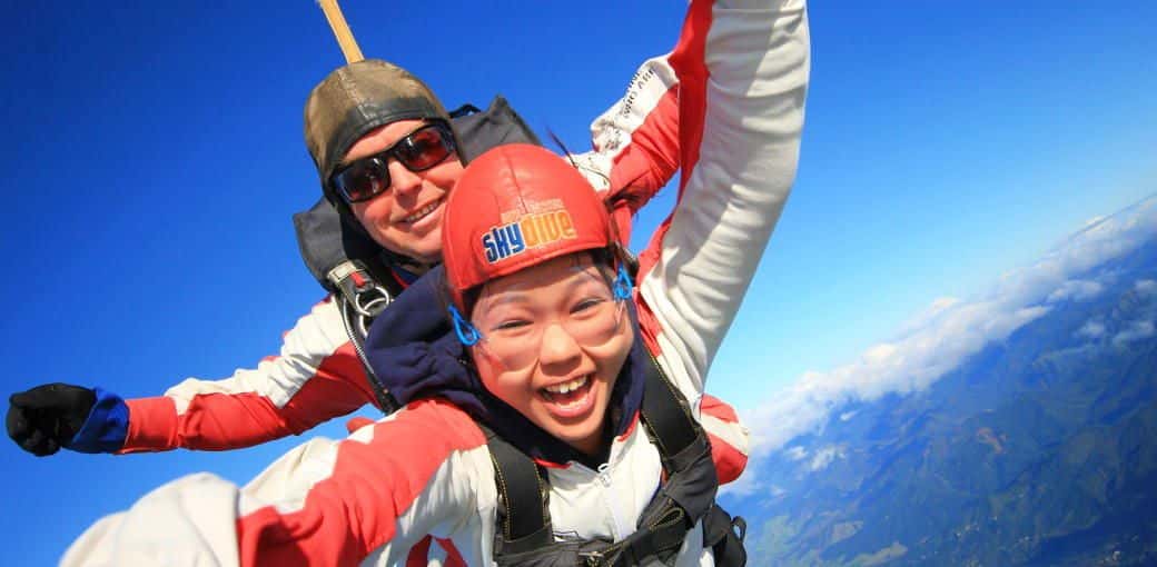 Skydive Abel Tasman 16,500ft3