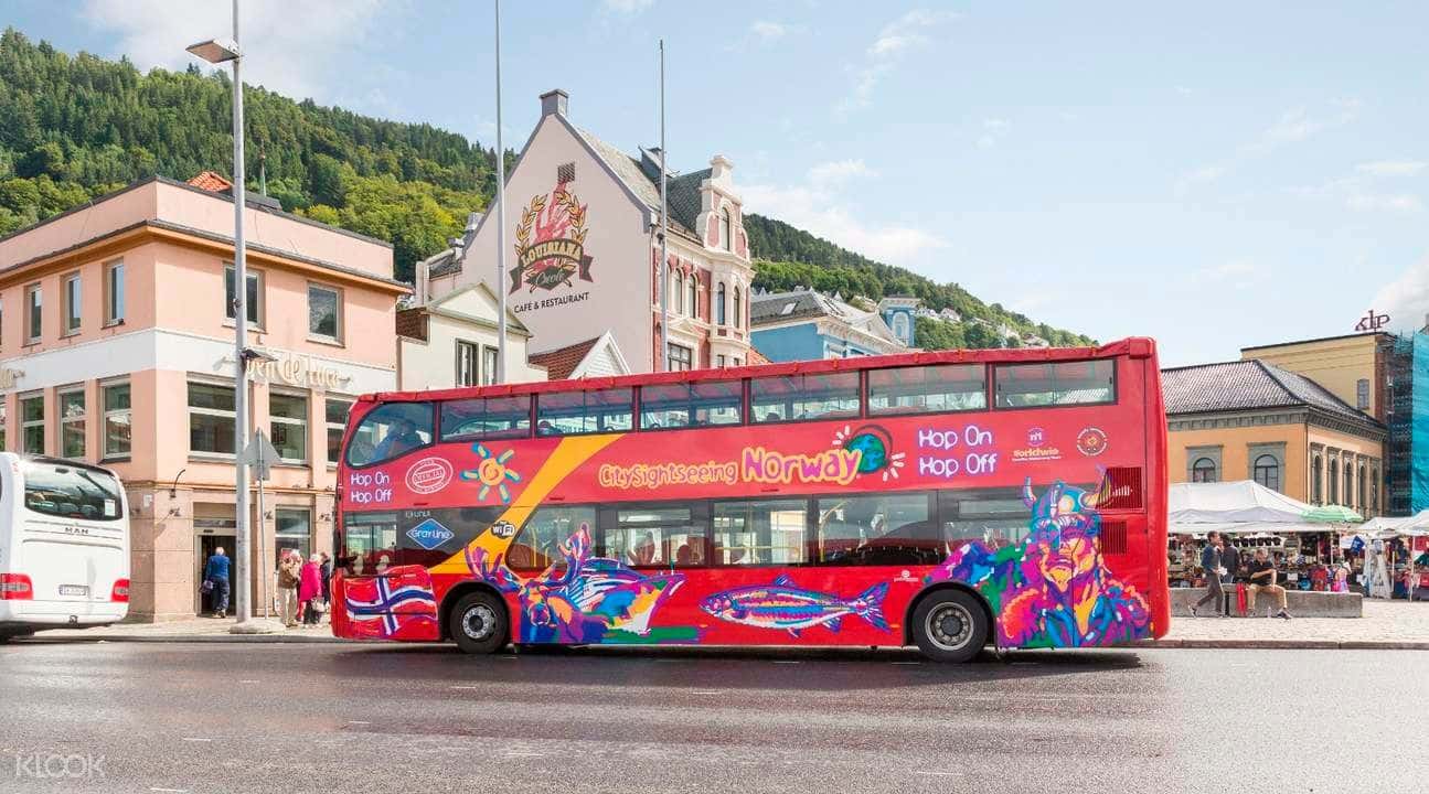 Bergen City Sightseeing Hop-On Hop-Off Bus Pass1
