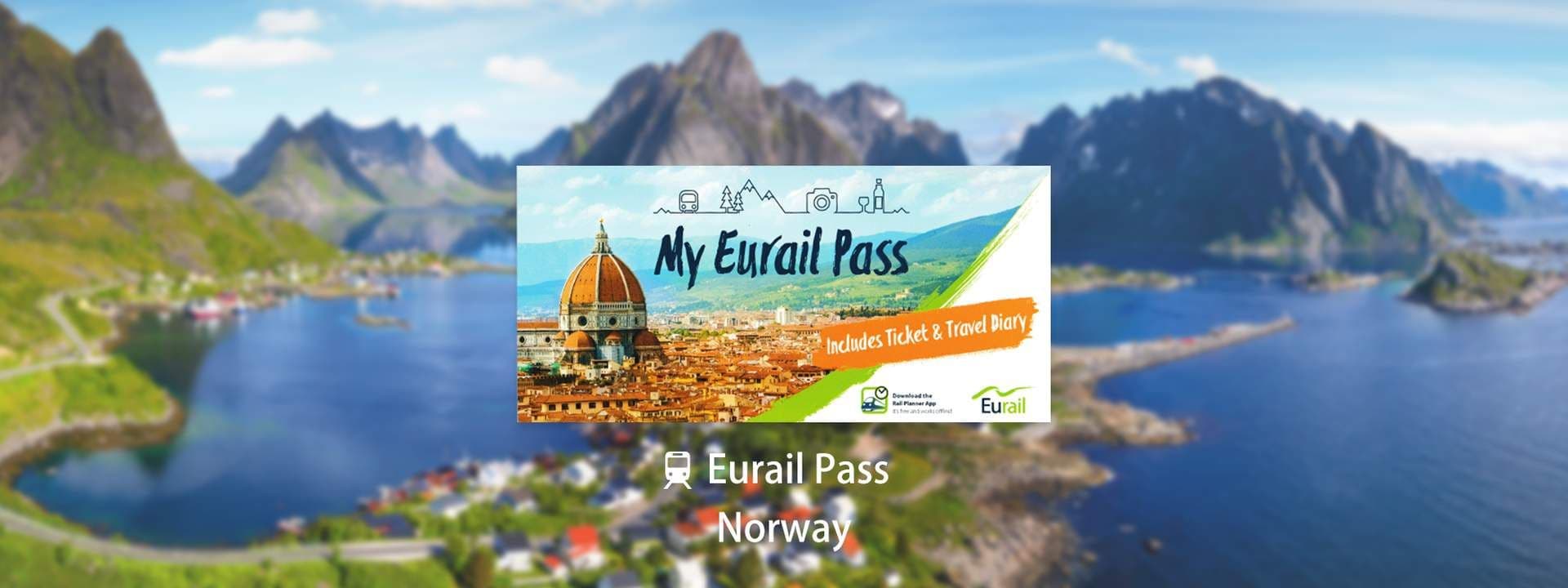 Eurail Pass for Norway (3, 4, 5, 6 or 8 Days)
