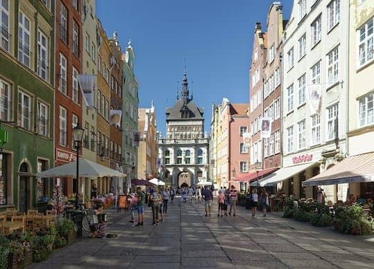 Self-guided tour of Gdansk with audioguide