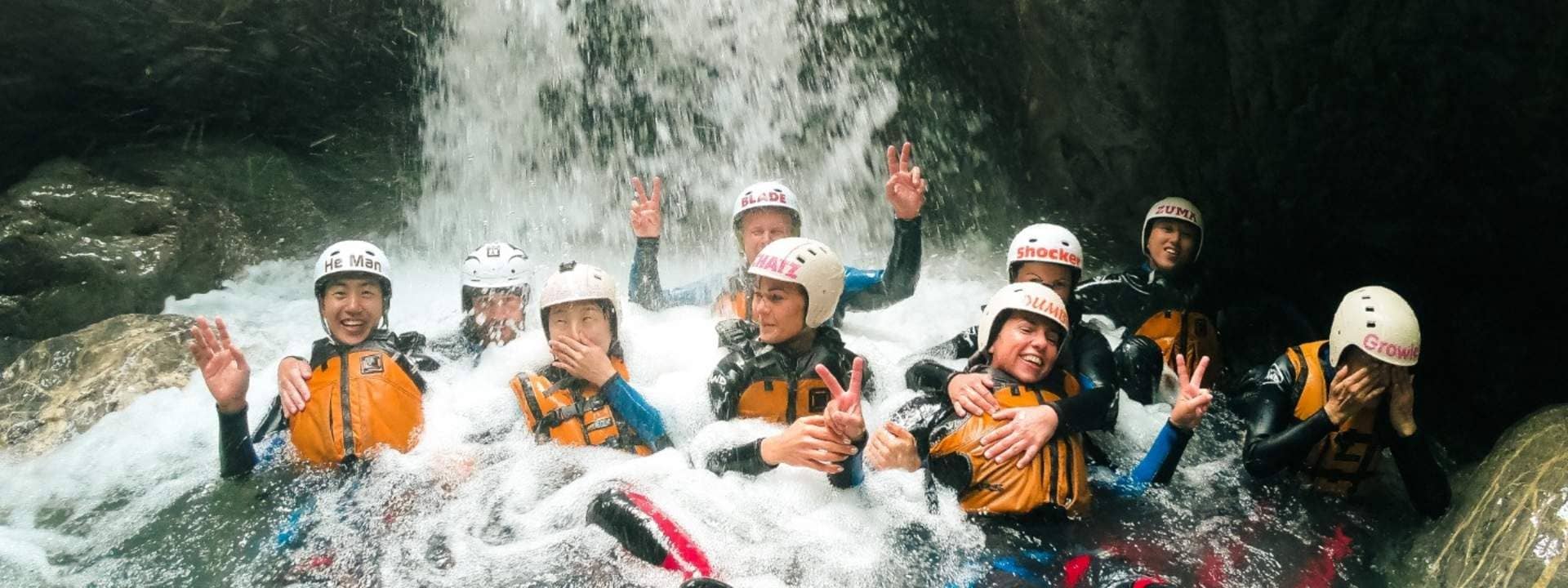 Interlaken Canyoning Experience from Lucerne