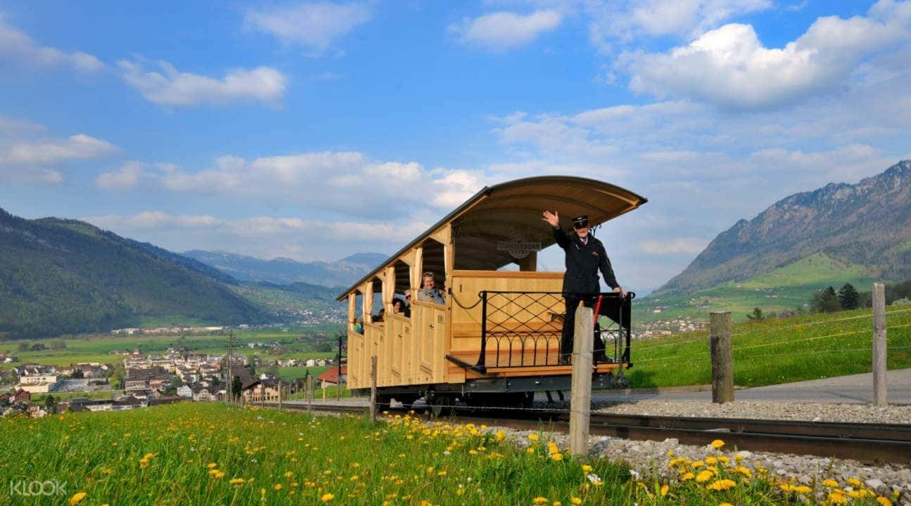 Mount Stanserhorn Tour with CabriO Open Top Cable Car (Zurich Departure)1