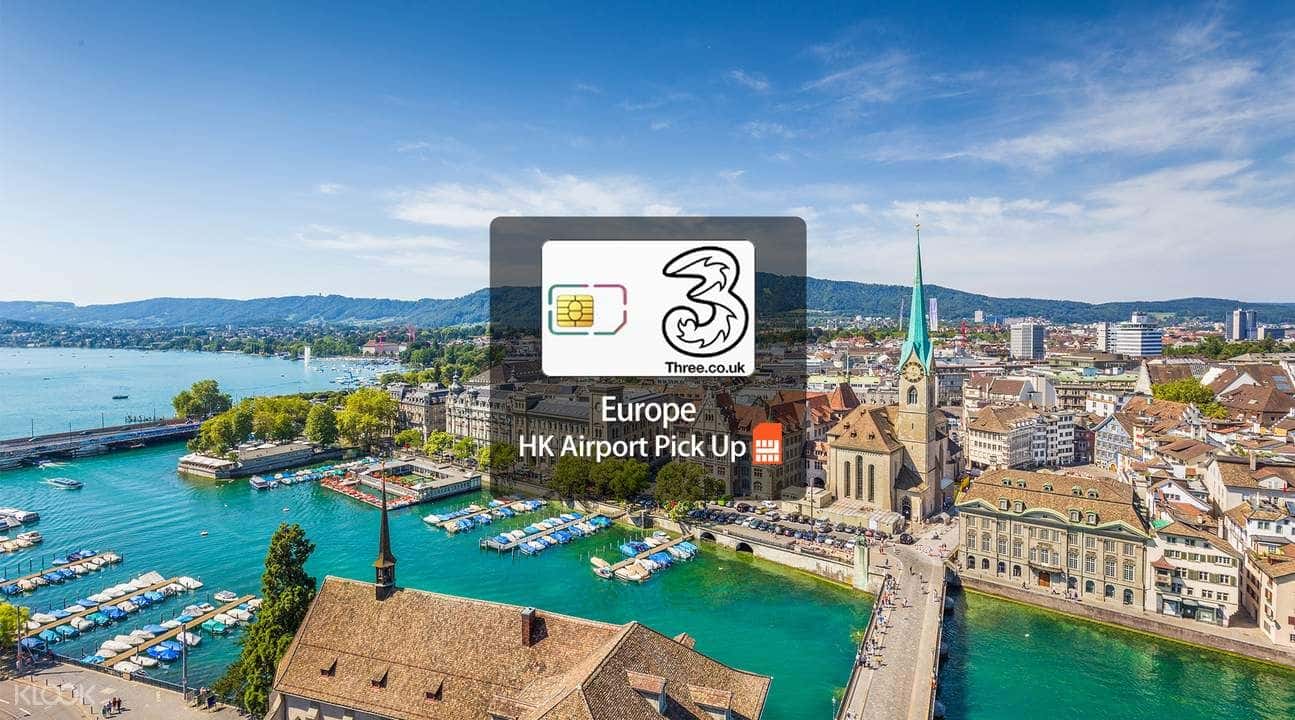 Snack coupon & Free 3G/4G Europe SIM Card (HK Pick Up)1