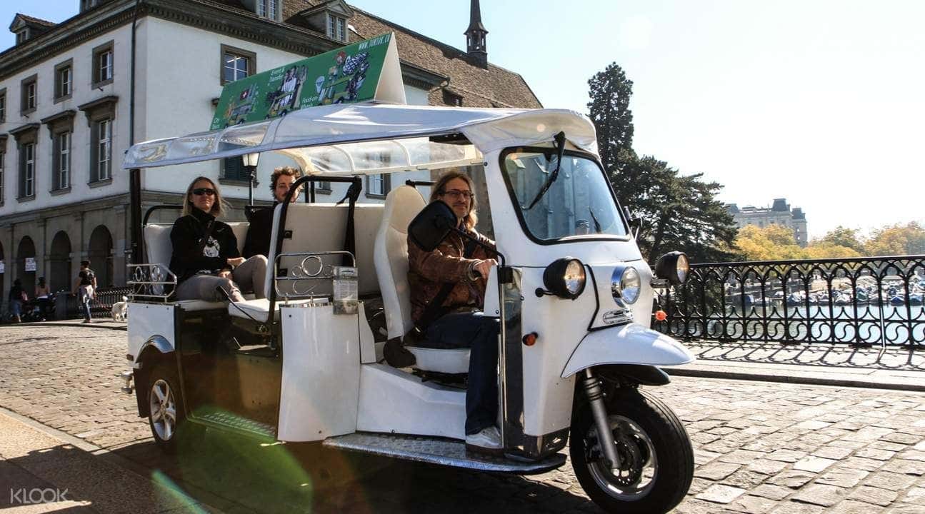 Zurich E-Tuk Tuk Tour1