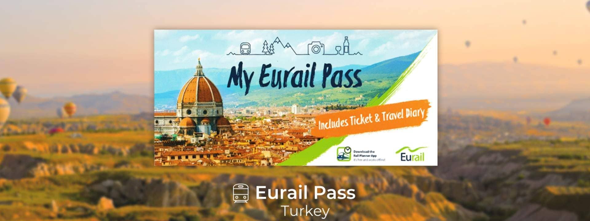Eurail Pass for Turkey (3, 4, 5, 6 or 8 Days)