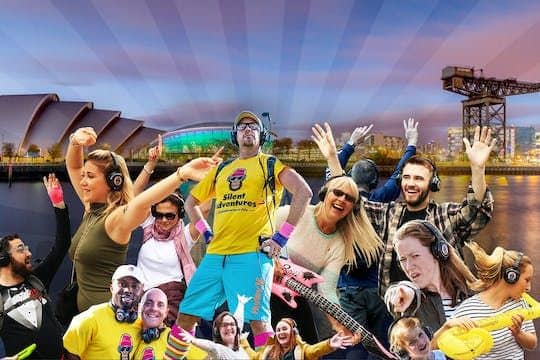 A silent disco adventure in Glasgow