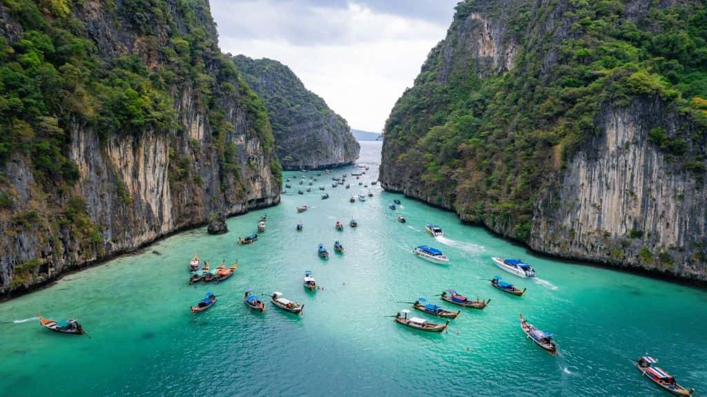 ทัวร์เลซี่ เกาะพีพี-อ่าวมาหยา-อ่าวปิเละ-เกาะไผ่ เรือคาตามารัน 2 ชั้น โดย SEA STAR ANDAMAN ทริปเที่ยว และเดย์ทริป3