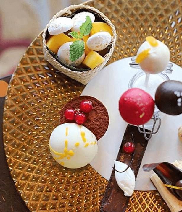 จิบน้ำชายามบ่ายที่ล็อบบี้เลานจ์ โรงแรมแชงกรี-ลา กรุงเทพฯ (Shangri-La Hotel Bangkok - Afternoon Tea Birdcage Set at Lobby Lounge)4