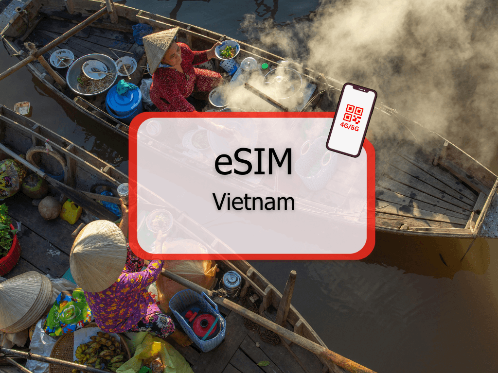 Vietnam Vinaphone/Viettel High-Speed Daily eSIM
