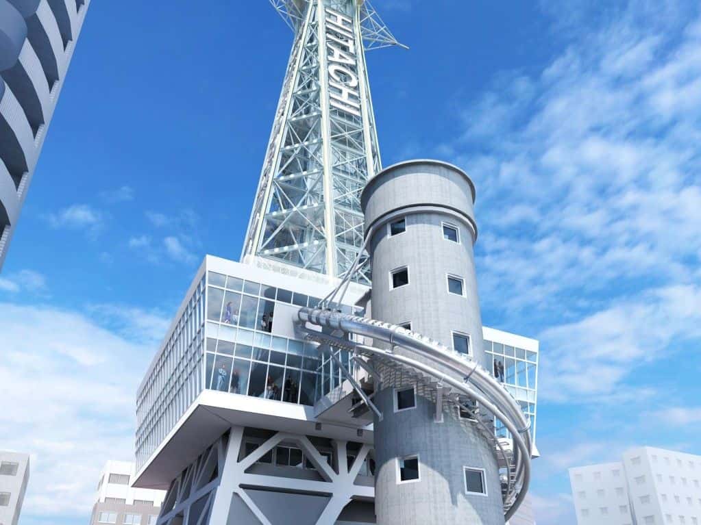 Tsutenkaku “TOWER SLIDER” Experience3