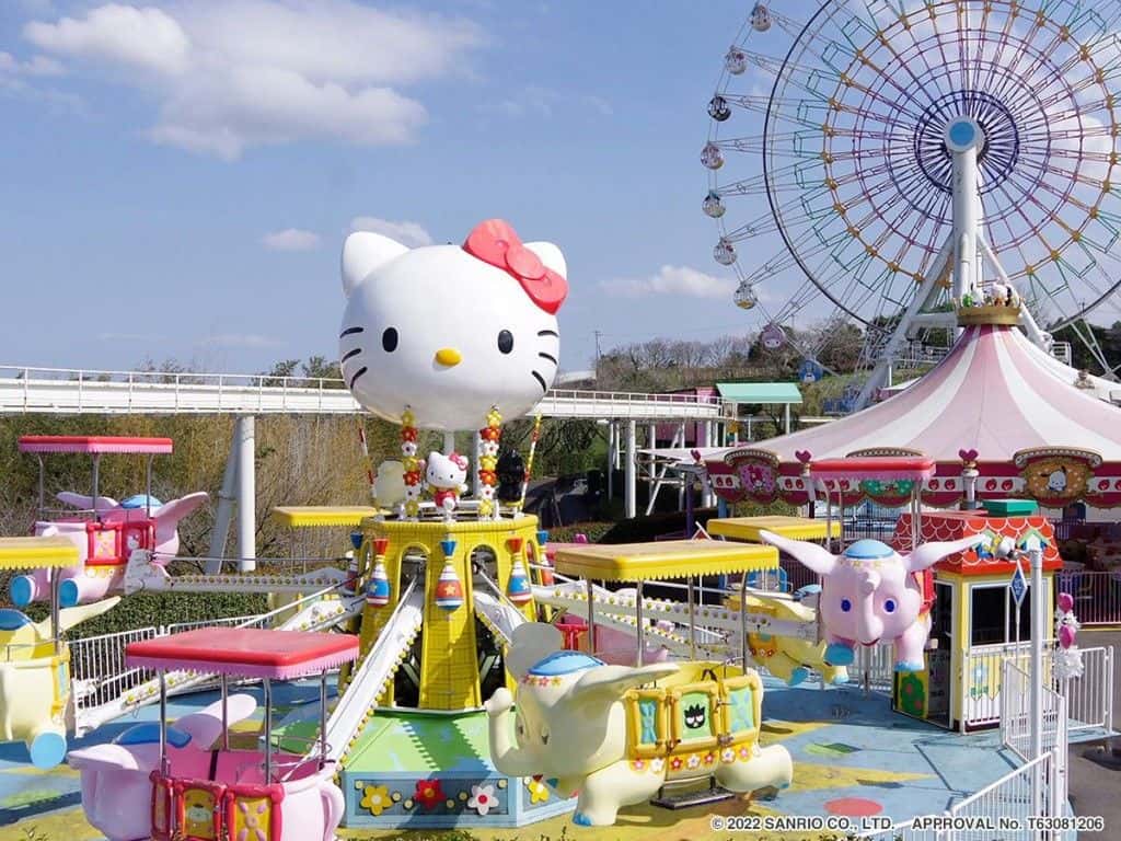 บัตรเข้าสวนสนุกซานริโอ้ ฮาร์โมนี่แลนด์ (Sanrio Harmonyland)2