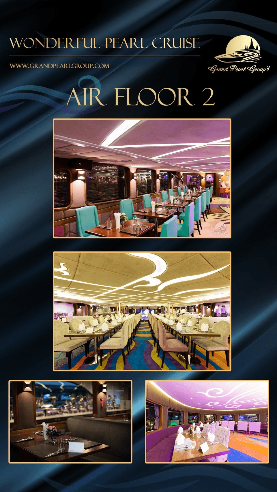 บัตรล่องเรือดินเนอร์ วันเดอร์ฟูล เพิร์ล กรุงเทพฯ4