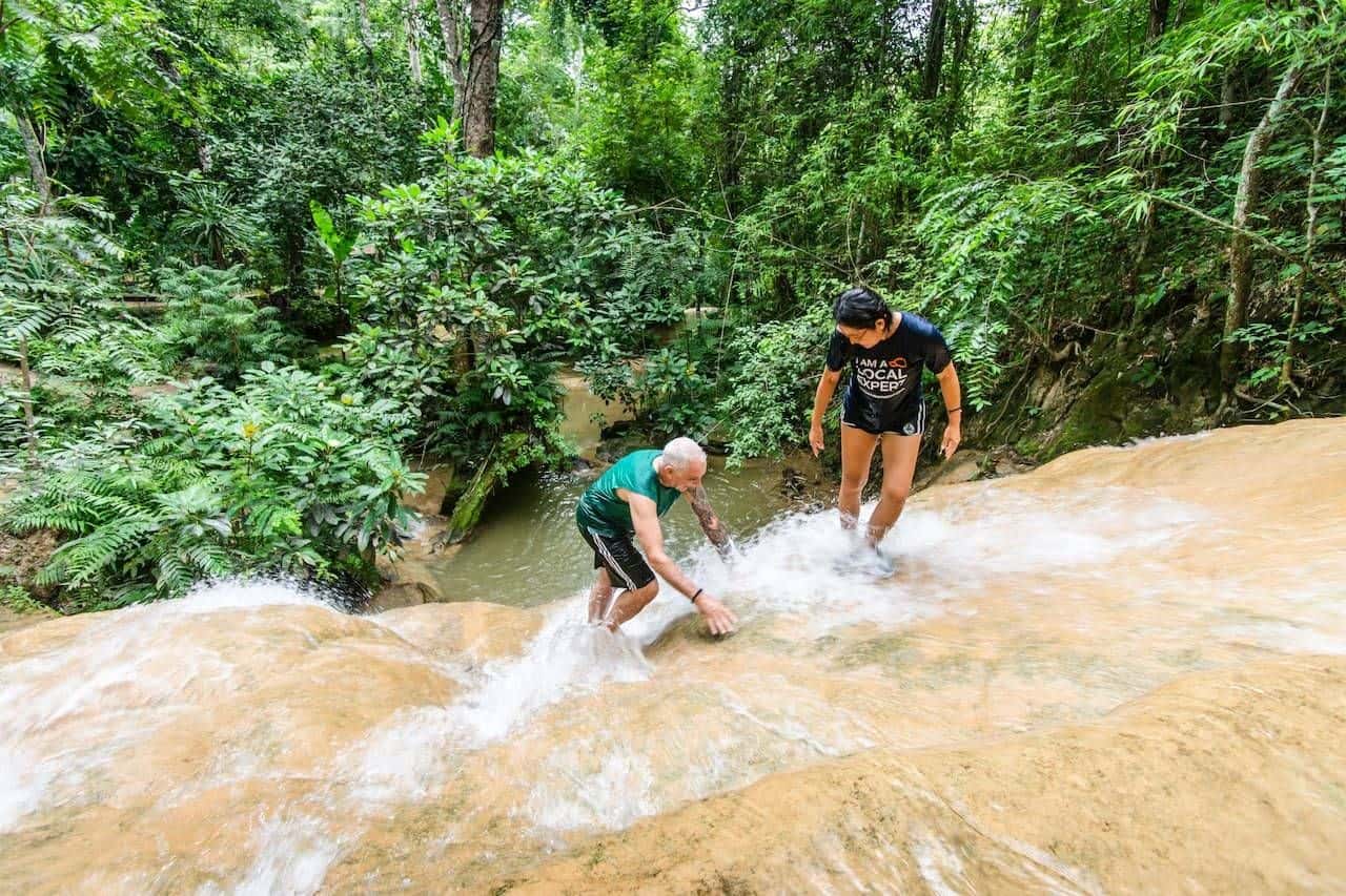 Unique Sticky Waterfall Climbing Tour in Chiang Mai Trips and Day Trips1