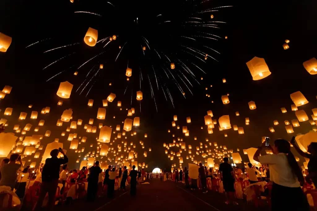 Yee Peng Lanna International 2026 : Chiang Mai Heritage Sky Lanterns Festival at Thudongkasathan Lanna Trips and Day Trips