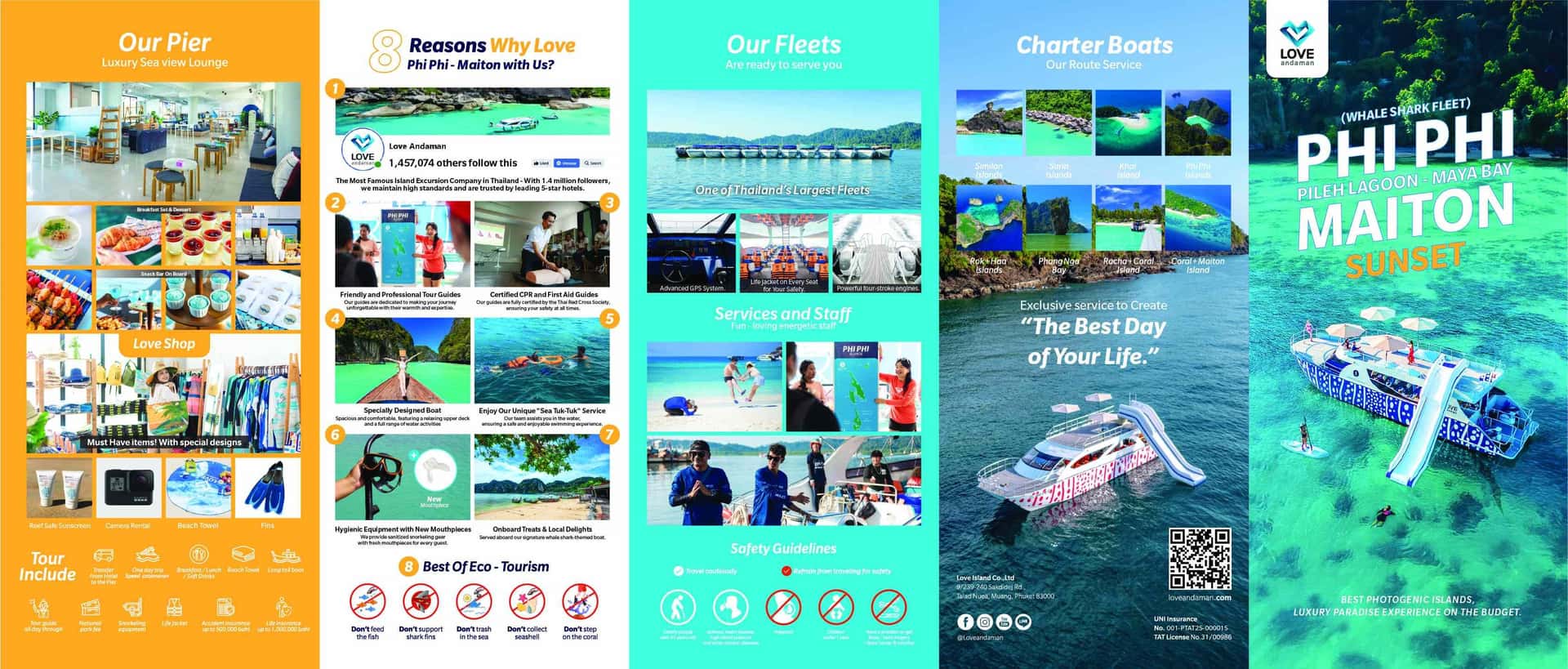 Phi Phi Islands & Maiton Sunset Tour with Long-tail Boat Trips and Day Trips4