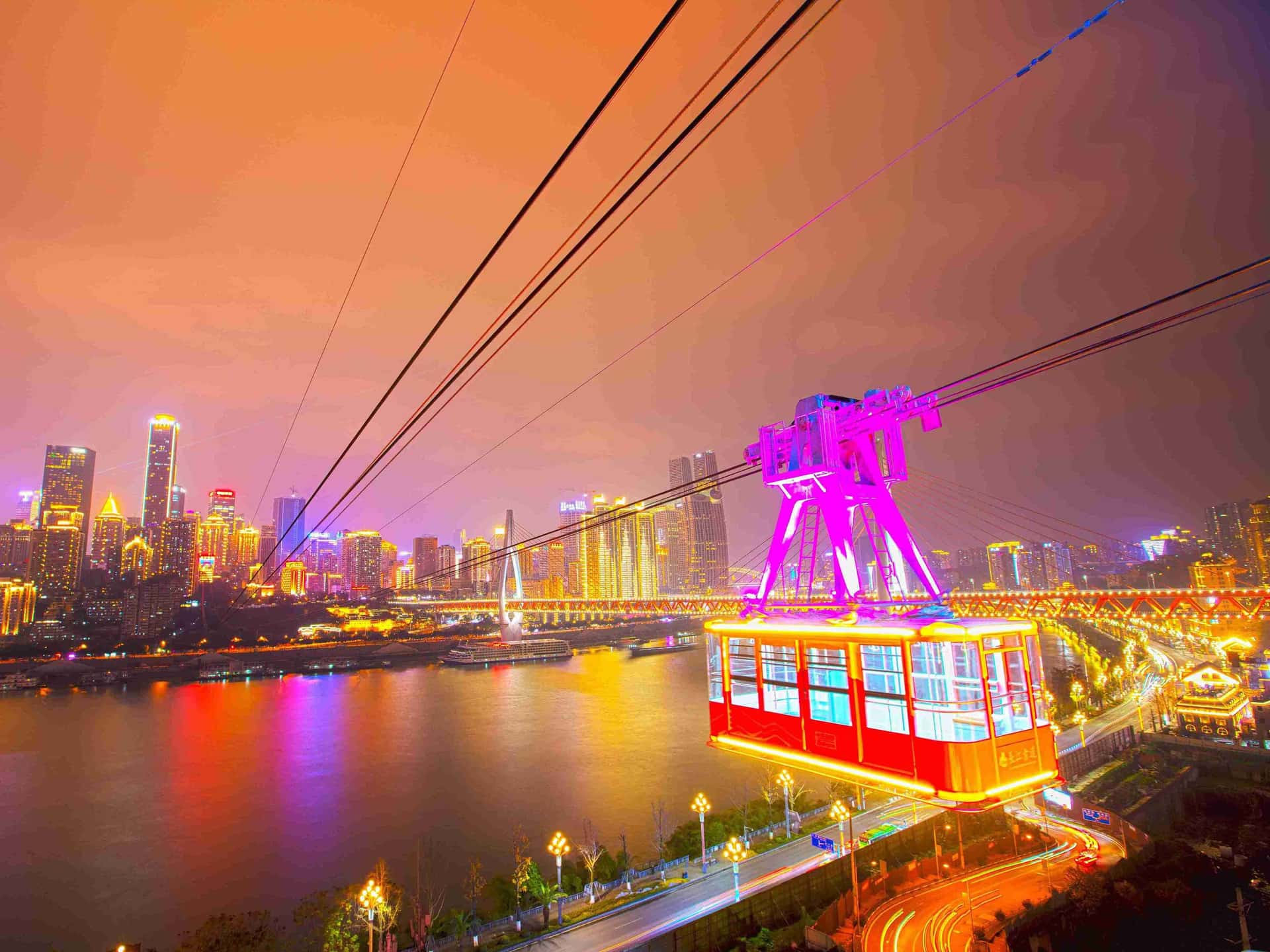 Yangtze River Cable Car & River Cruise1