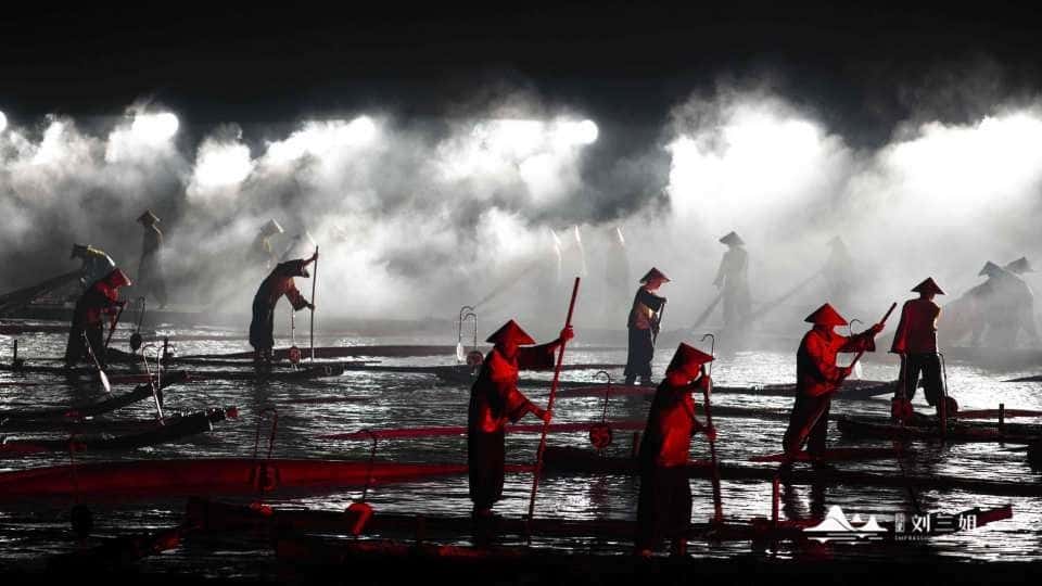 บัตรเข้าชมการแสดงแสงสีเสียง Impression Sanjie Liu เมืองหยางซั่ว (กุ้ยหลิน)3