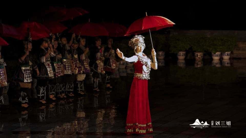 บัตรเข้าชมการแสดงแสงสีเสียง Impression Sanjie Liu เมืองหยางซั่ว (กุ้ยหลิน)4