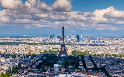 จุดชมวิวของตึกมงต์ปาร์นาส (Montparnasse) ชั้น 56 และ ระเบีบงดาดฟ้า