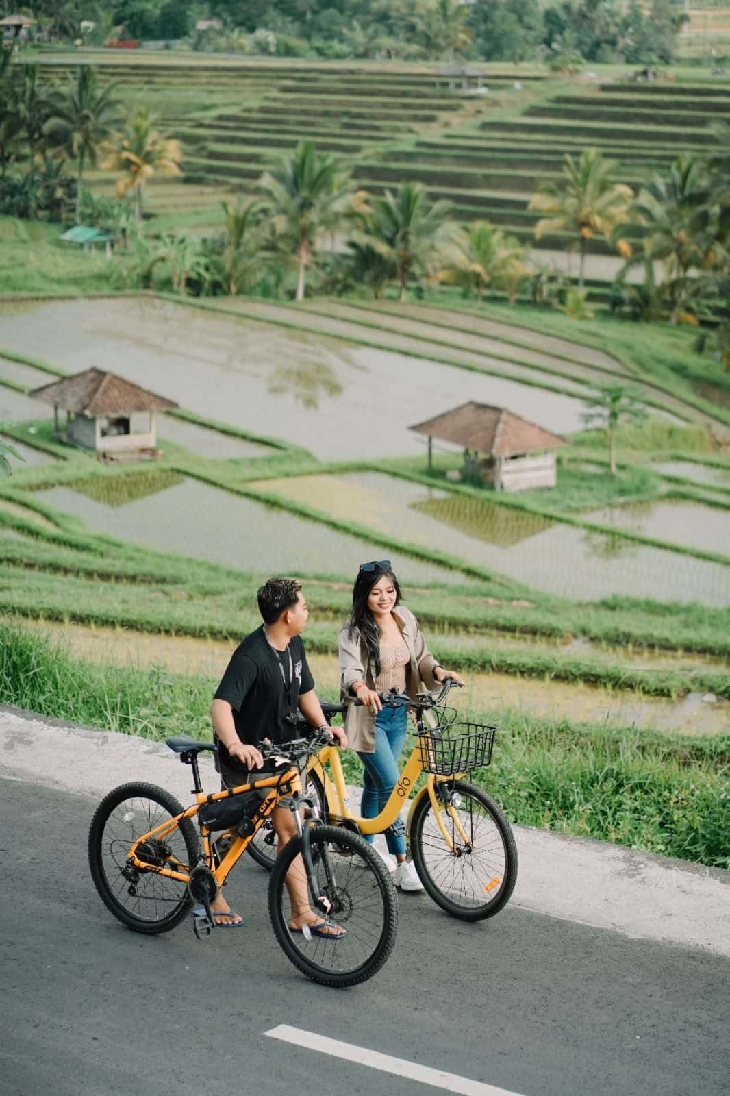 E-Bike at Jatiluwih1