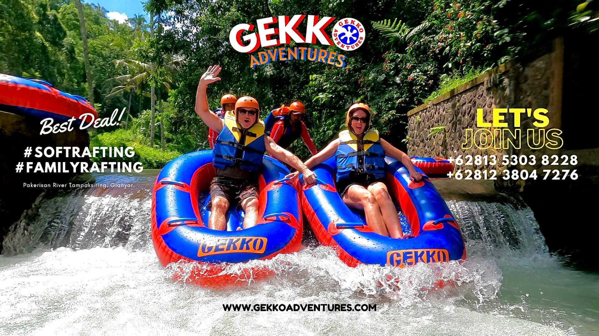 Gekko Tubing Bali - By Gekko Adventures