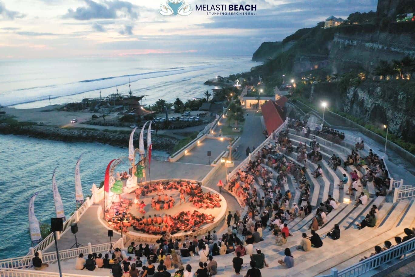 Melasti Beach Kecak Dance Show2